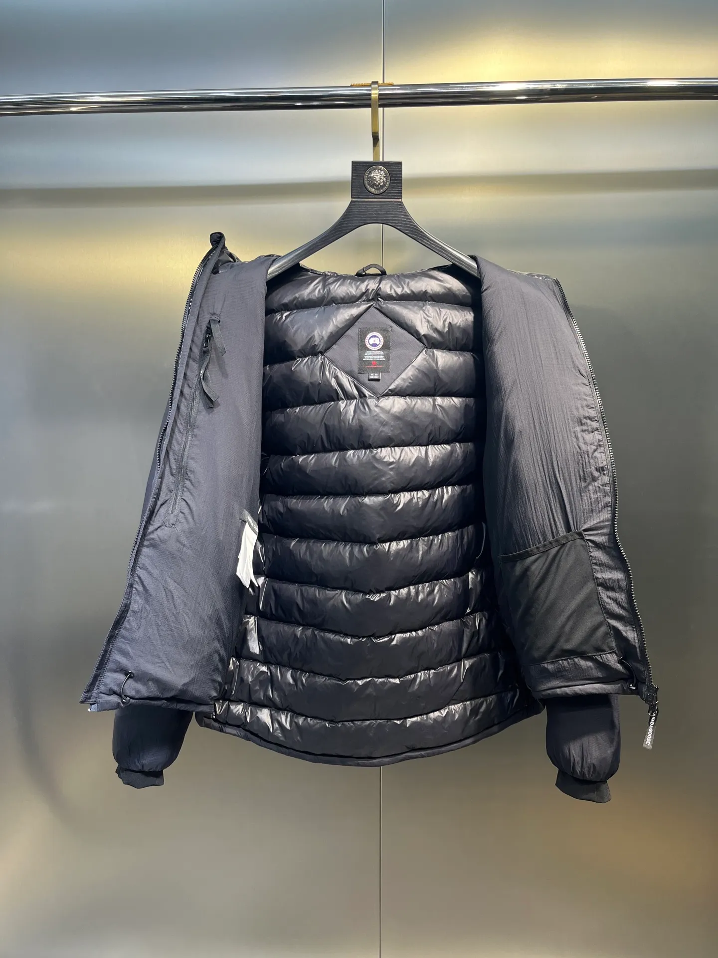 P960 Canada Goose down jacket, top version, warm and cold-proof, nice upper body effect, super light, Big Goose 5078 model, Canada Goose 5078m model, loe, men's short hooded, lightweight style.  size：s-xxl